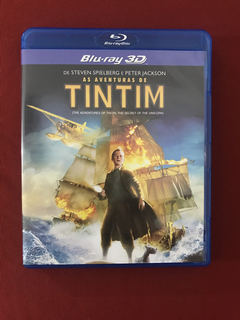 Blu-ray - As Aventuras De Tintim - Seminovo