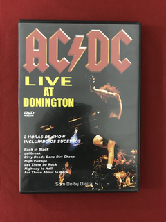 DVD - ACDC Live At Donington - Show Musical