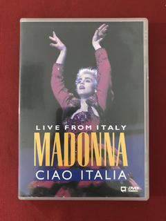 DVD - Madonna - Ciao Italia - Live From Italy - Seminovo