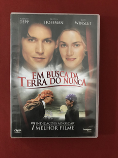 DVD - Em Busca Da Terra Do Nunca - Johnny Depp - Seminovo