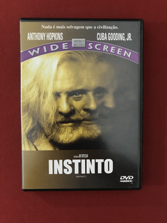 DVD - Instinto - Anthony Hopkins - Seminovo