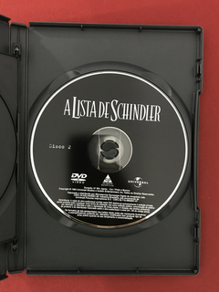 DVD Duplo - A Lista De Schindler - Dir: Steven Spielberg - Sebo Mosaico - Livros, DVD's, CD's, LP's, Gibis e HQ's
