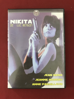 DVD - Nikita - Jean Reno/ Jeanne Moreau - Seminovo