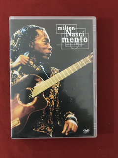 DVD Duplo - Milton Nascimento Tambores De Minas - Seminovo