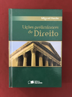 Livro- Lições Preliminares De Direito - Miguel Reale - Semin