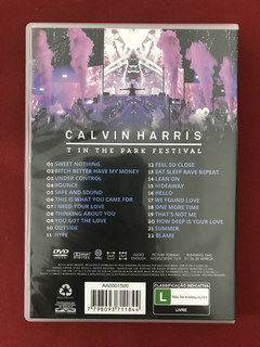 DVD - Calvin Harris - T In The Park Festival - Seminovo - comprar online