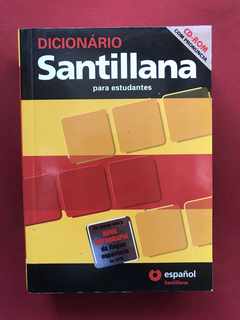 Livro - Dicionário Santillana Para Estudantes - Seminovo