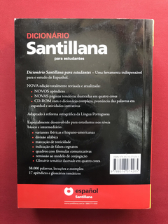 Livro - Dicionário Santillana Para Estudantes - Seminovo - comprar online