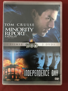DVD Duplo - Minority Report A Nova Lei - Independence Day