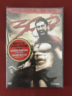 DVD Duplo - 300 - Direção: Zack Snyder - Novo