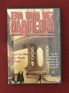 DVD - Era Uma Vez Na América - Robert de Niro - Seminovo