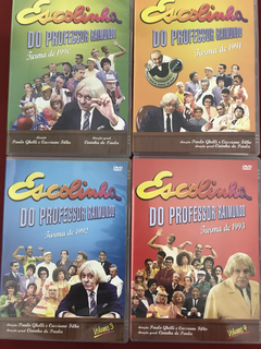 DVD - Escolinha Do Professor Raimundo - 5 Discos - 4 Volumes - comprar online