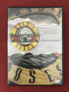 DVD - Guns N' Roses - Live In Chicago - Seminovo