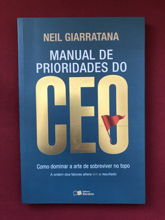 Livro - Manual De Prioridades Do CEO - Neil G. - Seminovo
