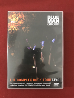 DVD - Blue Man Group - The Complex Rock Tour Live - Seminovo