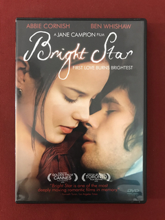 DVD - Bright Star - Abbie Cornish/ Ben Whishaw - Seminovo