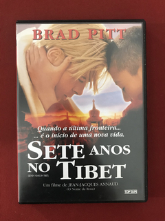 DVD - Sete Anos No Tibet - Direção: Jean-Jacques Annaud