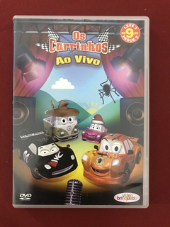 DVD - Os Carrinhos - Ao Vivo - Seminovo
