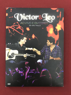 DVD - Victor & Leo - Ao Vivo E Em Cores Em São Paulo