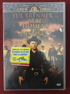 DVD - Sete Homens E Um Destino 2 - Yul Brynner - Novo