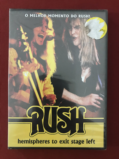 DVD - Rush - Hemispheres To Exit Stage Left - Novo