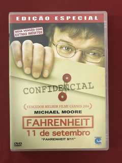 DVD - Fahrenheit - 11 De Setembro - Direção: Michael Moore