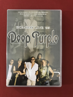 DVD - Deep Purple Bombay live '95 - Seminovo