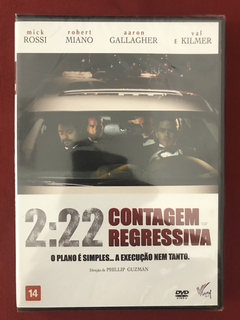 DVD - 2:22 Contagem Regressiva - Mick Rossi - Novo