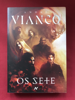 Livro - Os Sete - André Vianco - Ed. Aleph - Seminovo