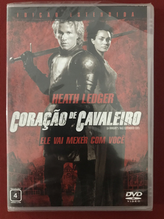 DVD - Coração De Cavaleiro - Heath Ledger - Novo