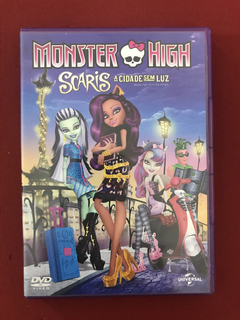 DVD - Monster High - Scaris: A C idade Sem Luz