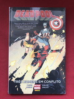 HQ - Deadpool - Três Homens Em Conflito - Marvel - Novo
