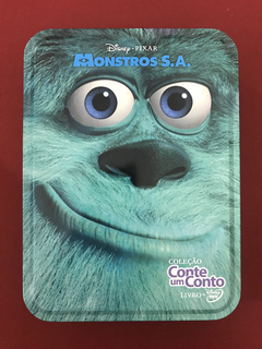 DVD - Box Lata Monstros S.A. - Livro + DVD - Disney
