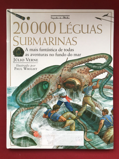 Livro - 20000 Léguas Submarinas - Júlio Verne - Seminovo