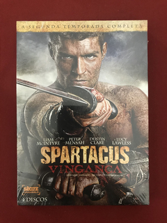 DVD - Spartacus - Vingança - 4 Discos - Liam McIntyre - Novo