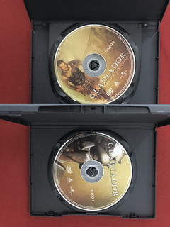 DVD - Box Lata Gladiador - 3 Discos + Poster - Seminovo - loja online