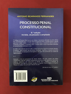 Livro - Processo Penal Constitucional - Seminovo - comprar online