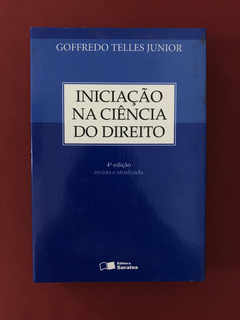 Livro - Iniciação Na Ciência Do Direito - Seminovo