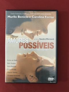 DVD - Amores Possíveis - Beth Goulart - Dir: Sandra Werneck