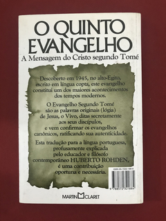 Livro- O Quinto Evangelho- A Mensagem Do Cristo Segundo Tomé - comprar online