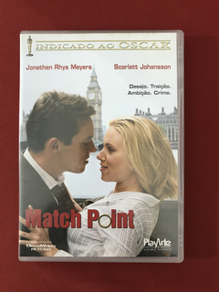 DVD - Match Point - Scarlett Johansson - Seminovo