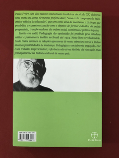 Livro - Pedagogia Do Oprimido - Paulo Freire - Paz E Terra - comprar online