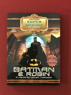 DVD Duplo - Batman E Robin A Volta Do Homem Morcego - Semin