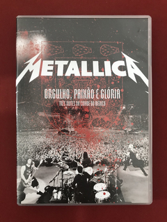 DVD - Metallica - Três Noites Na Cidade Do México - Seminovo
