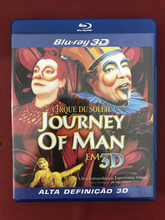 Blu-ray - Cirque Du Soleil - Journey Of Man Em 3D - Seminovo