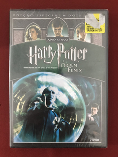 DVD Duplo - Harry Potter E A Ordem Da Fênix - Seminovo