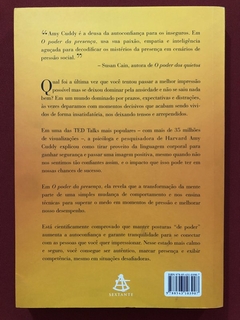 Livro - O Poder Da Presença - Amy Guddy - Editora Sextante - comprar online