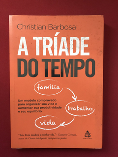 Livro - A Tríade Do Tempo - Christian Barbosa - Ed. Sextante