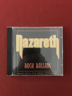 CD - Nazareth - Rock Ballads - 1993 - Nacional - Seminovo
