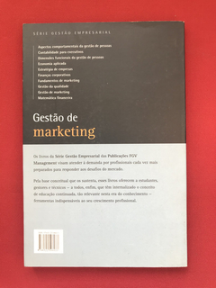 Livro - Gestão De Marketing - Miguel Lima/ Arão Sapiro - comprar online